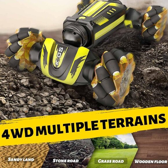 Gesture Sensing RC Stunt Car, 1:12 Large Drifting Remote Control Car - Picture 4 of 7